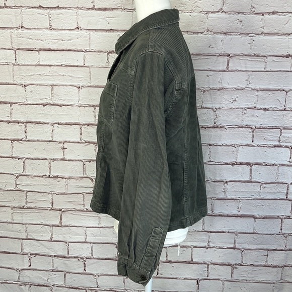 Vintage Dressbarn Button Down Corduroy Shacket Medium - Picture 3 of 7